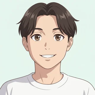 Don, drawn as an anime character